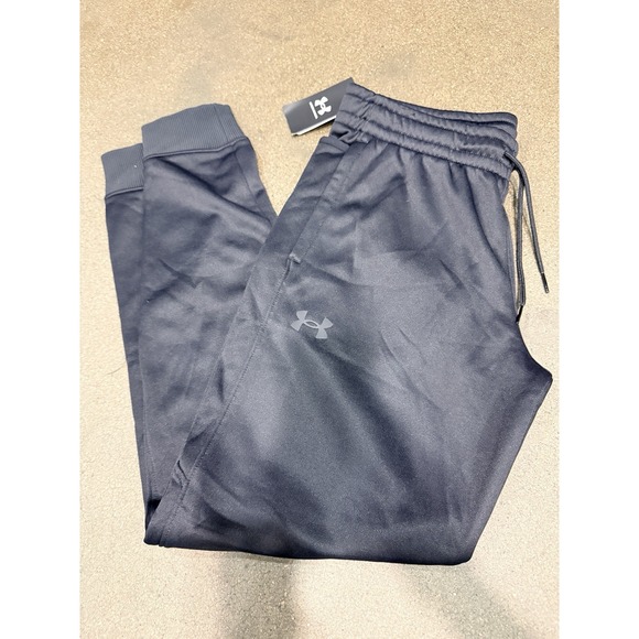 Under Armour Other - Under Armour Boys Black Jogger Pants Size XL NEW Coldgear Loose Fit
